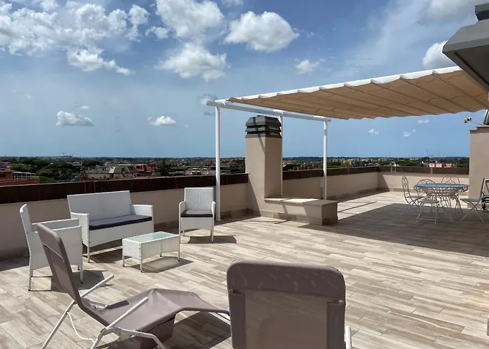 דירה Attico Panoramico Luxury רומא